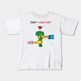 Tinem legatura (de Valentine's day) Kids T-Shirt